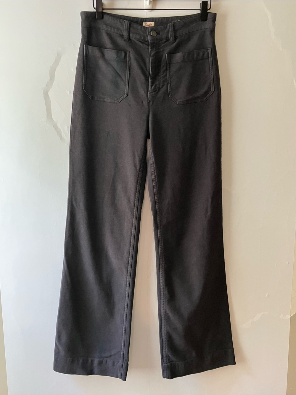 FAHERTY Utility Stretch Terry Pant in Washed Black - Picture 4 of 7
